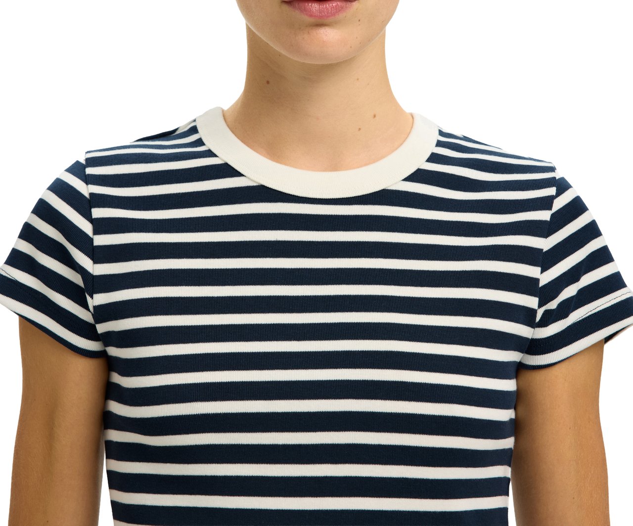 Selected Femme - SLFMILLY SS TEE - 16100789 - Dark Sapphire Blauw