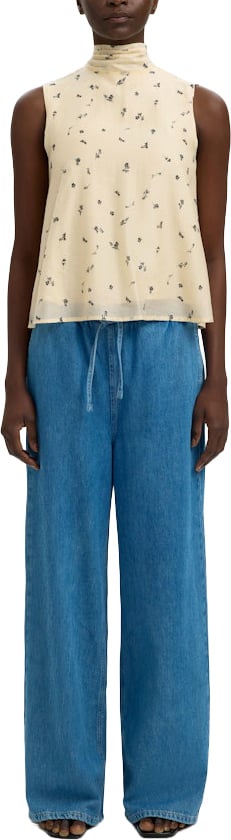 Selected Femme Selected Femme - SLFIRIS SL TIE TOP B - 16101382 - Angora Grijs