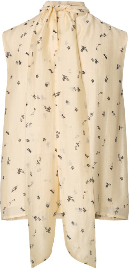 Selected Femme Selected Femme - SLFIRIS SL TIE TOP B - 16101382 - Angora Grijs
