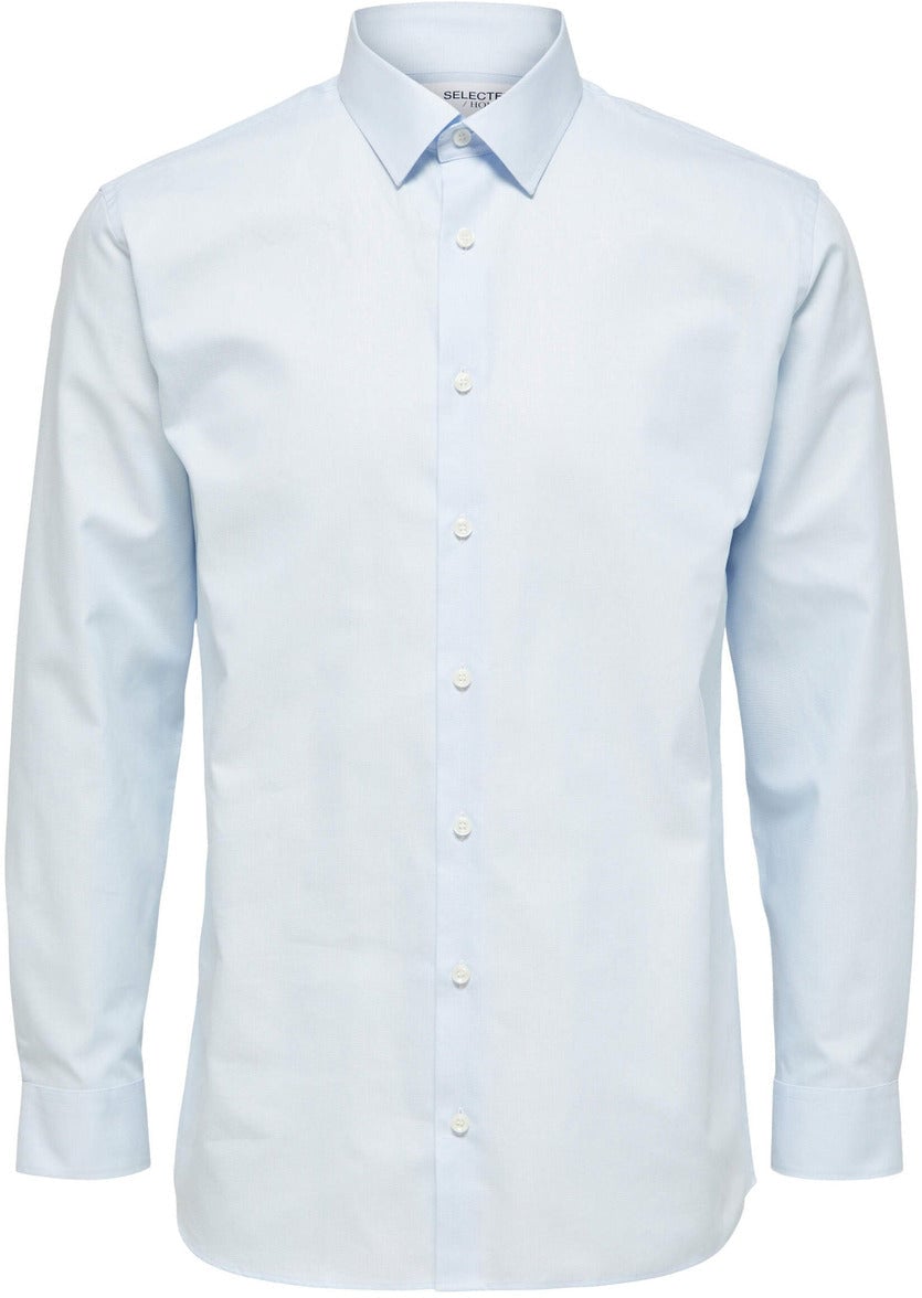 Selected Femme Selected Men Shirt Lichtblauw