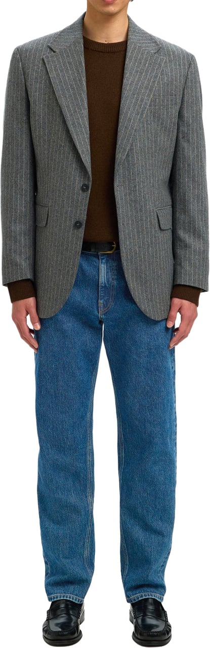 Selected Homme Jeans 196 Straight Ben Kori Medium Blu Blauw