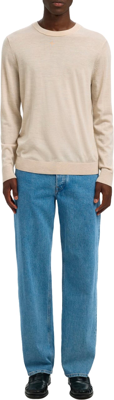 Selected Homme Jeans Loose Ben Kori Light Blue Blauw