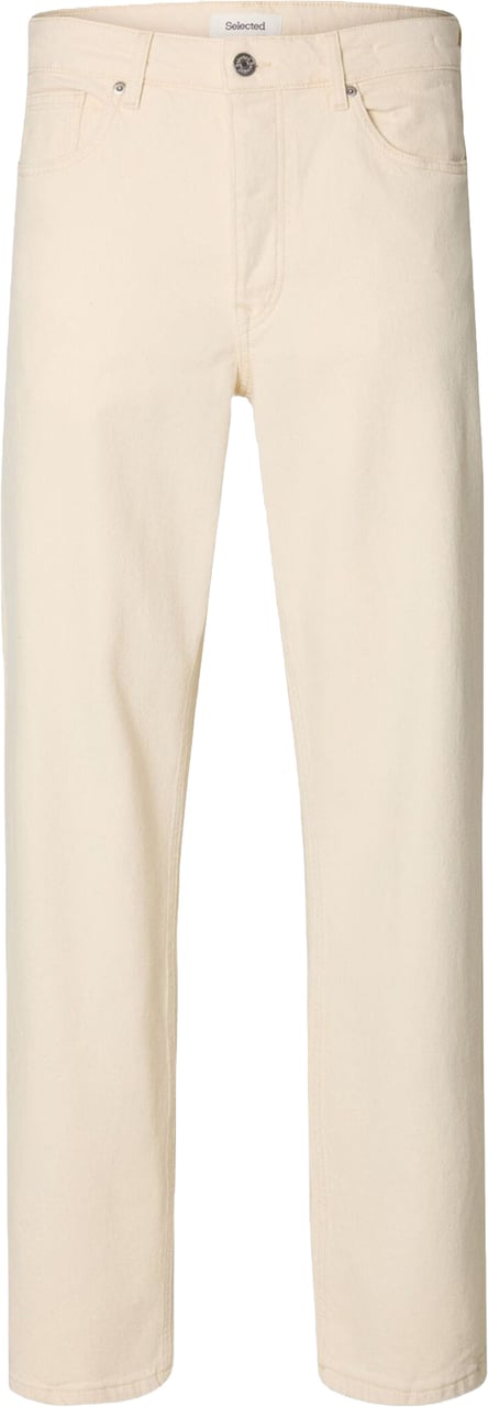 Selected Homme Jeans Loose Ben Summer Ecru Divers