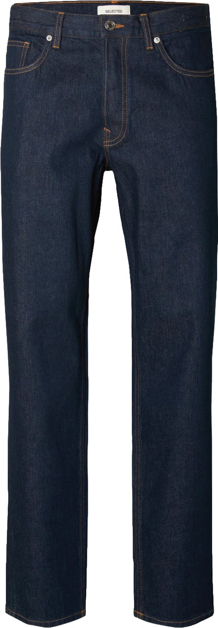 Selected Homme Jeans Regular Tapered Ben Kori Dark Blue Denim Blauw