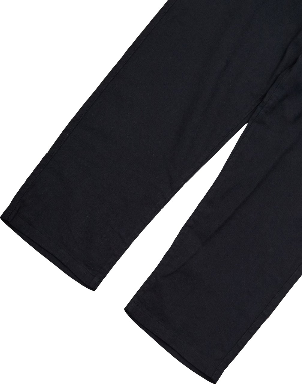 Selected Homme Pantalone Brody Loose Linen Nero Zwart