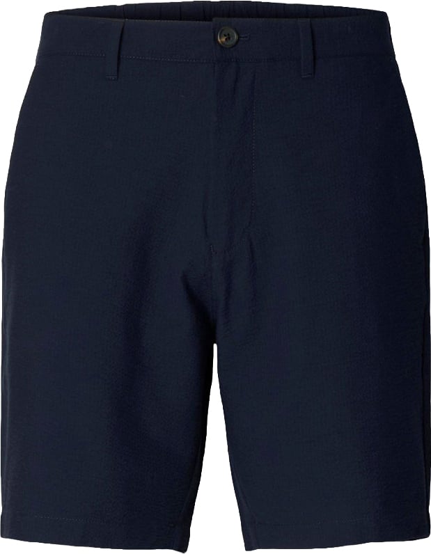 Selected Homme Shorts Regular Karl Seersucker Sky Captain Divers