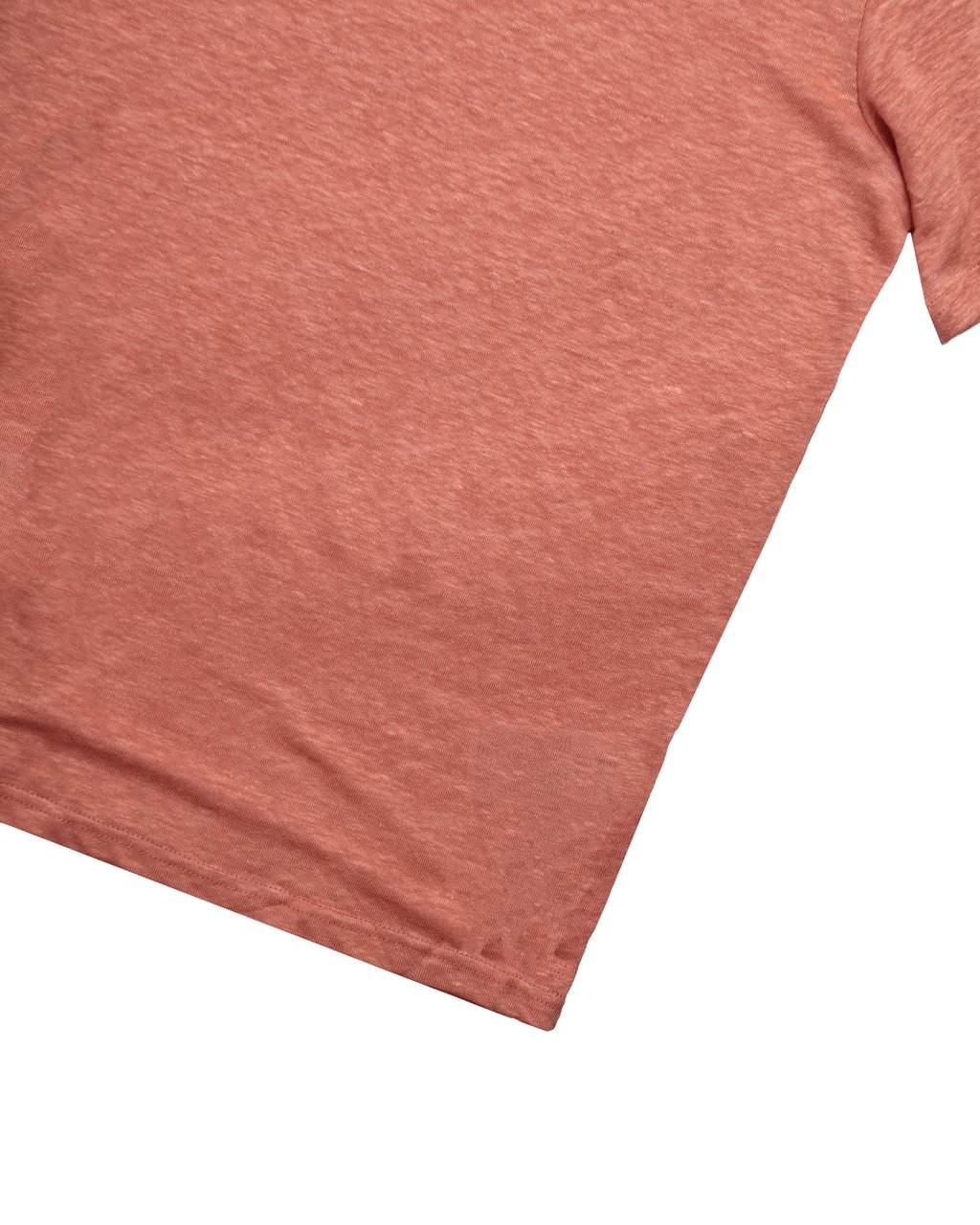 Selected Homme T-Shirt Bet Linen Rose Dawn Divers