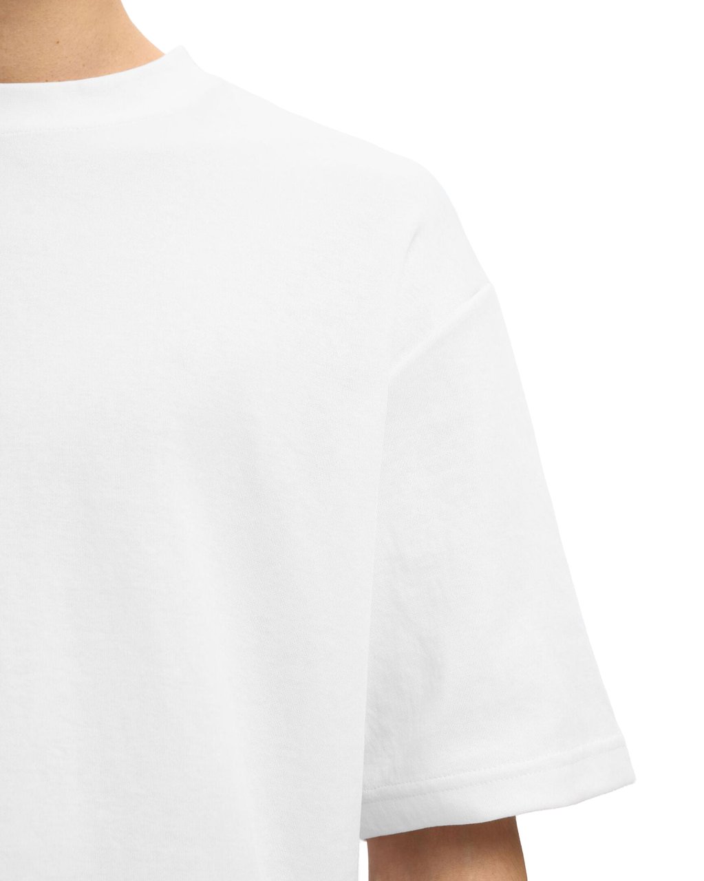Selected Homme T-Shirt Loose Oscar 3 Pack Bianca Wit