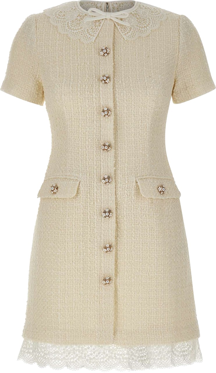 Self-Portrait Dresses White Wit