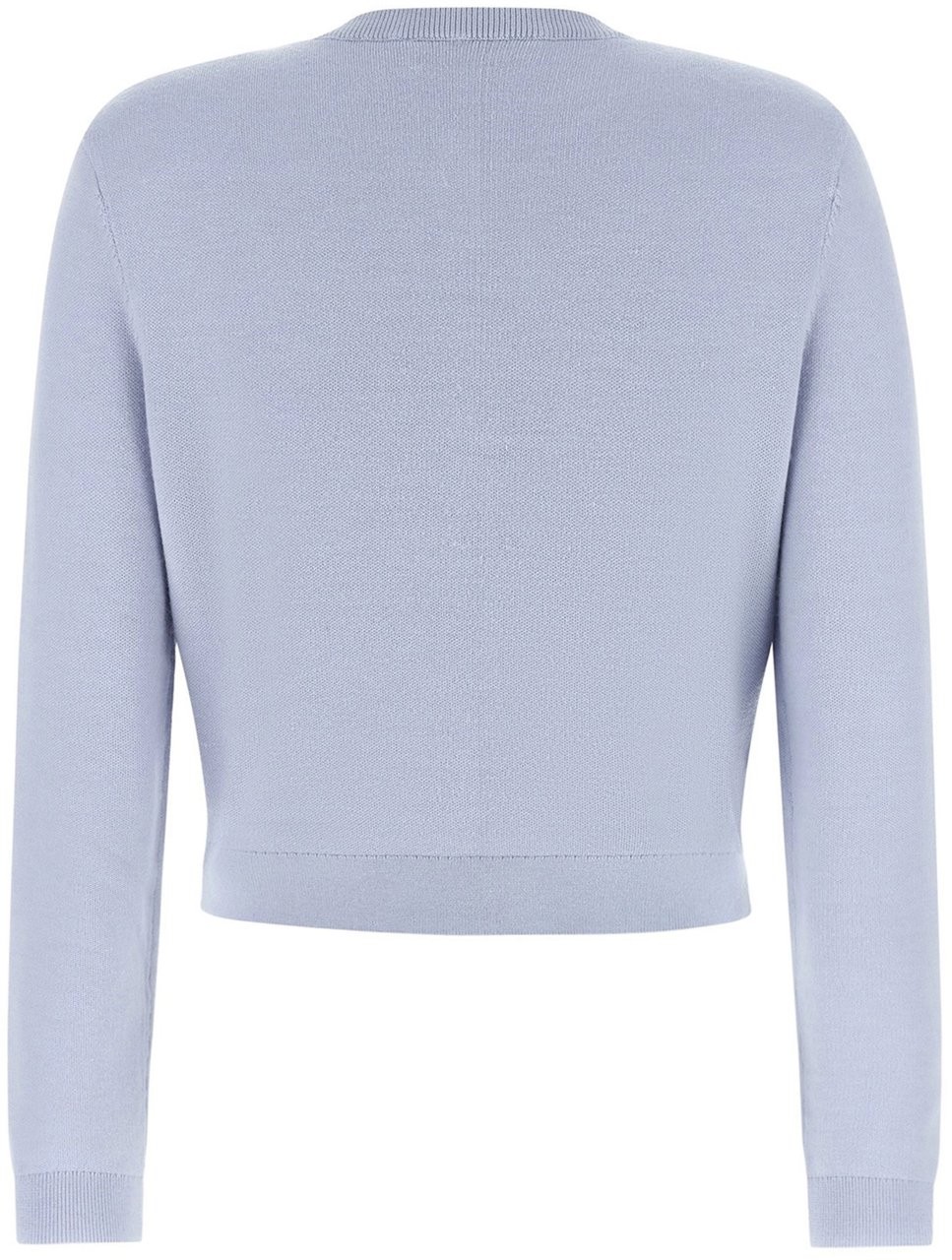 Self-Portrait Sweaters Flat Knit - Blue Lichtblauw
