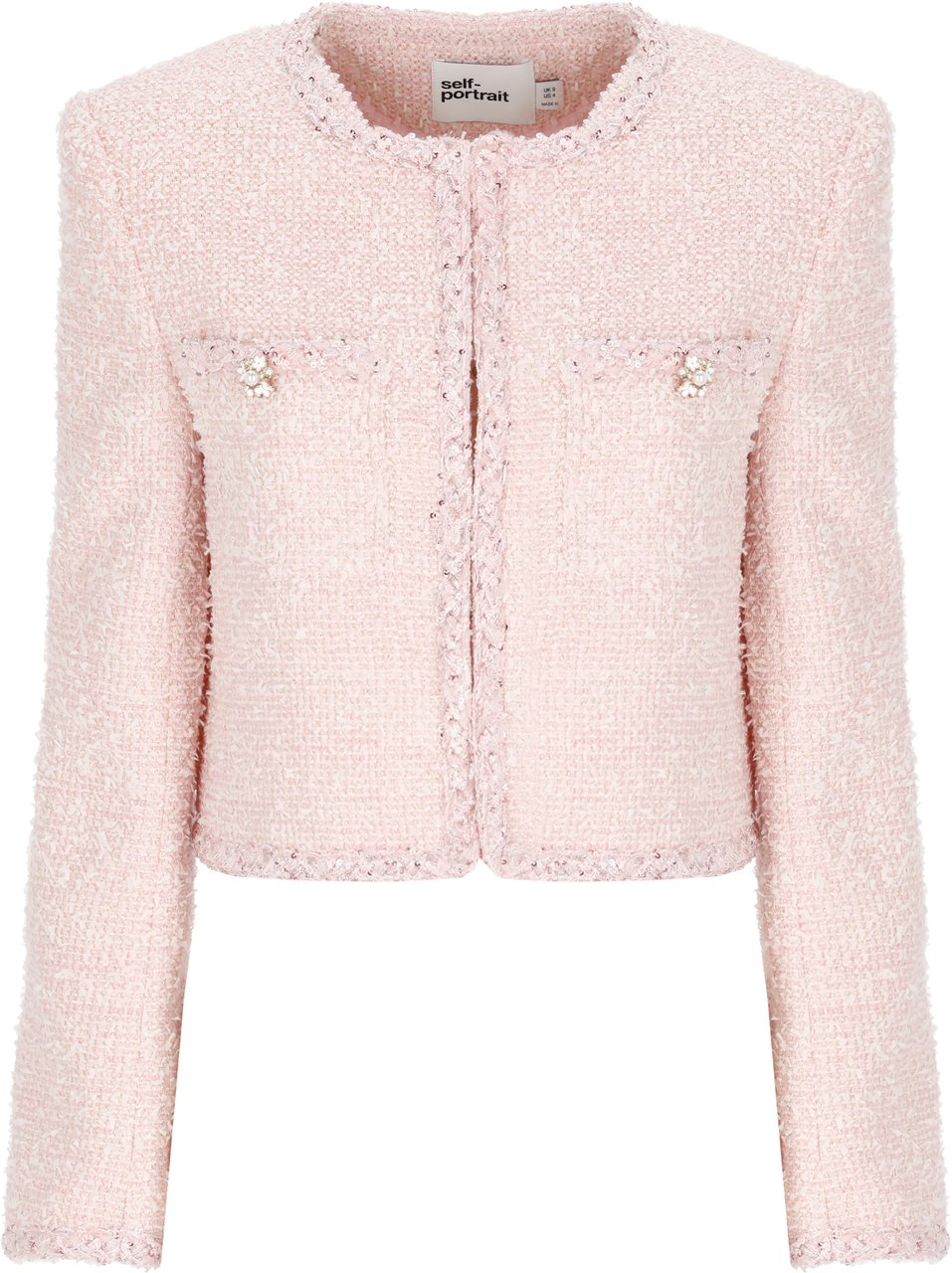 Self-Portrait Jackets Pink Roze