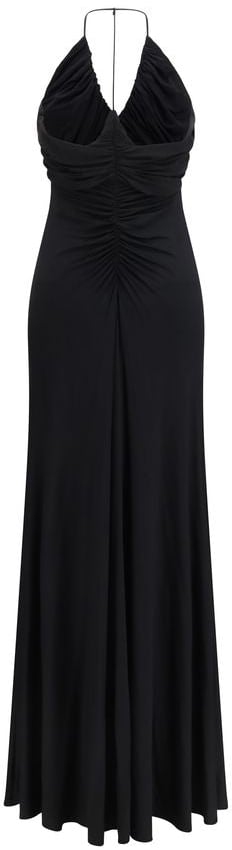 Self-Portrait Self-Portrait Black Viscose Cocktail Dress Zwart