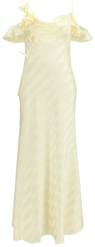 Self-Portrait Self-Portrait Bicolor Polyester Casual Dress Divers