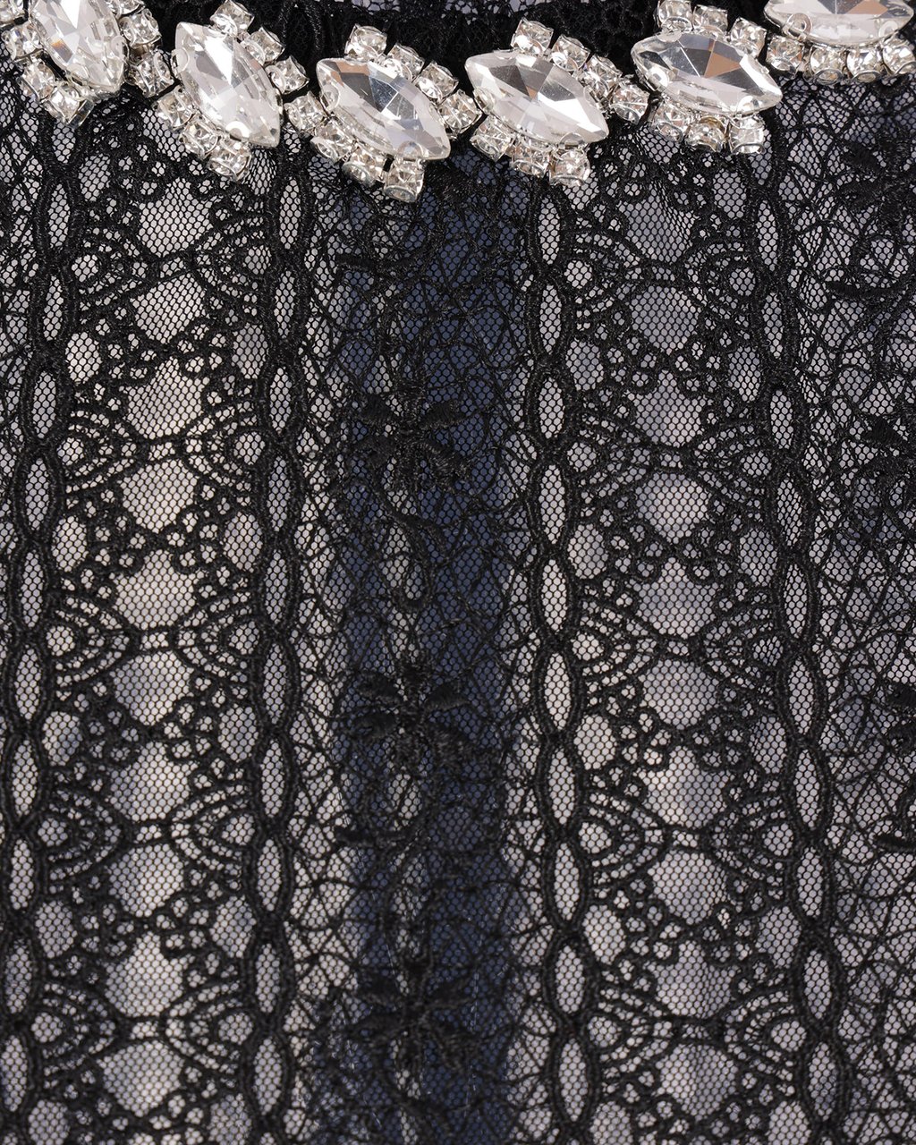 Self-Portrait Top Black Zwart