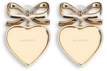 Self-Portrait Self-Portrait Gold Brass Earrings Goud