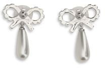 Self-Portrait Self-Portrait Silver Brass Earrings Zilver