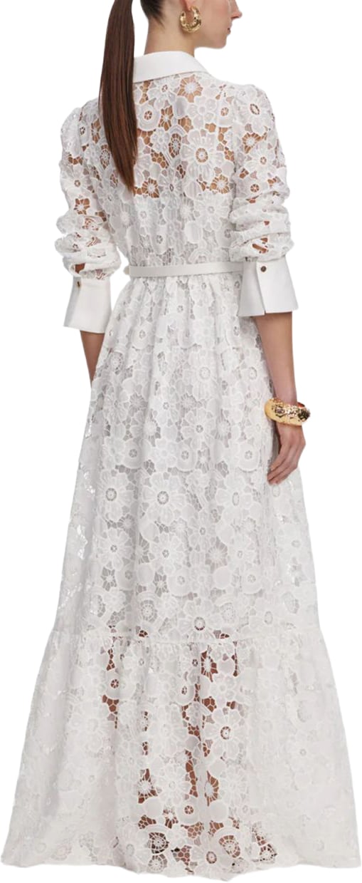 Self-Portrait Dresses Bianco Wit