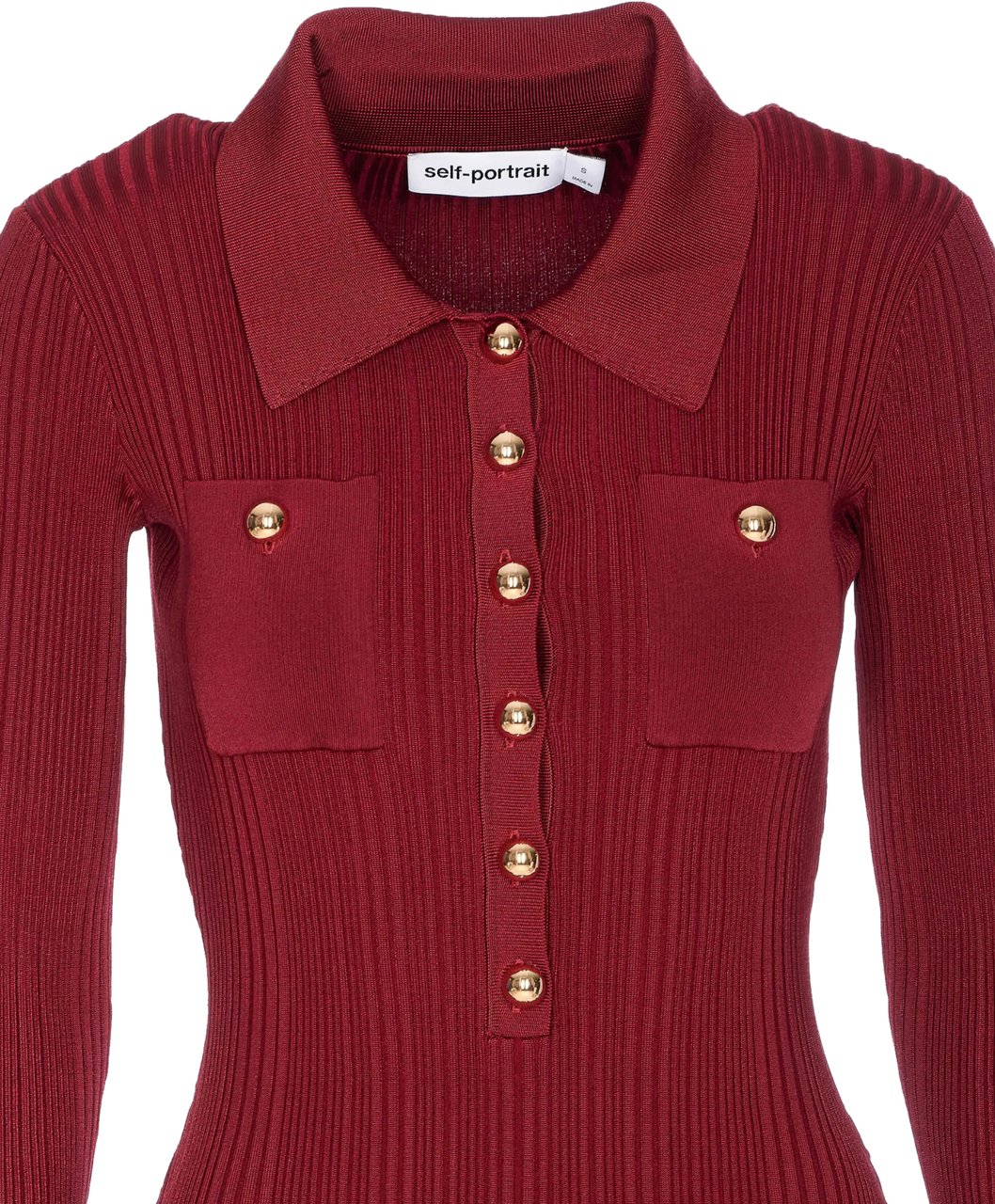 Self-Portrait Dresses Red Rood