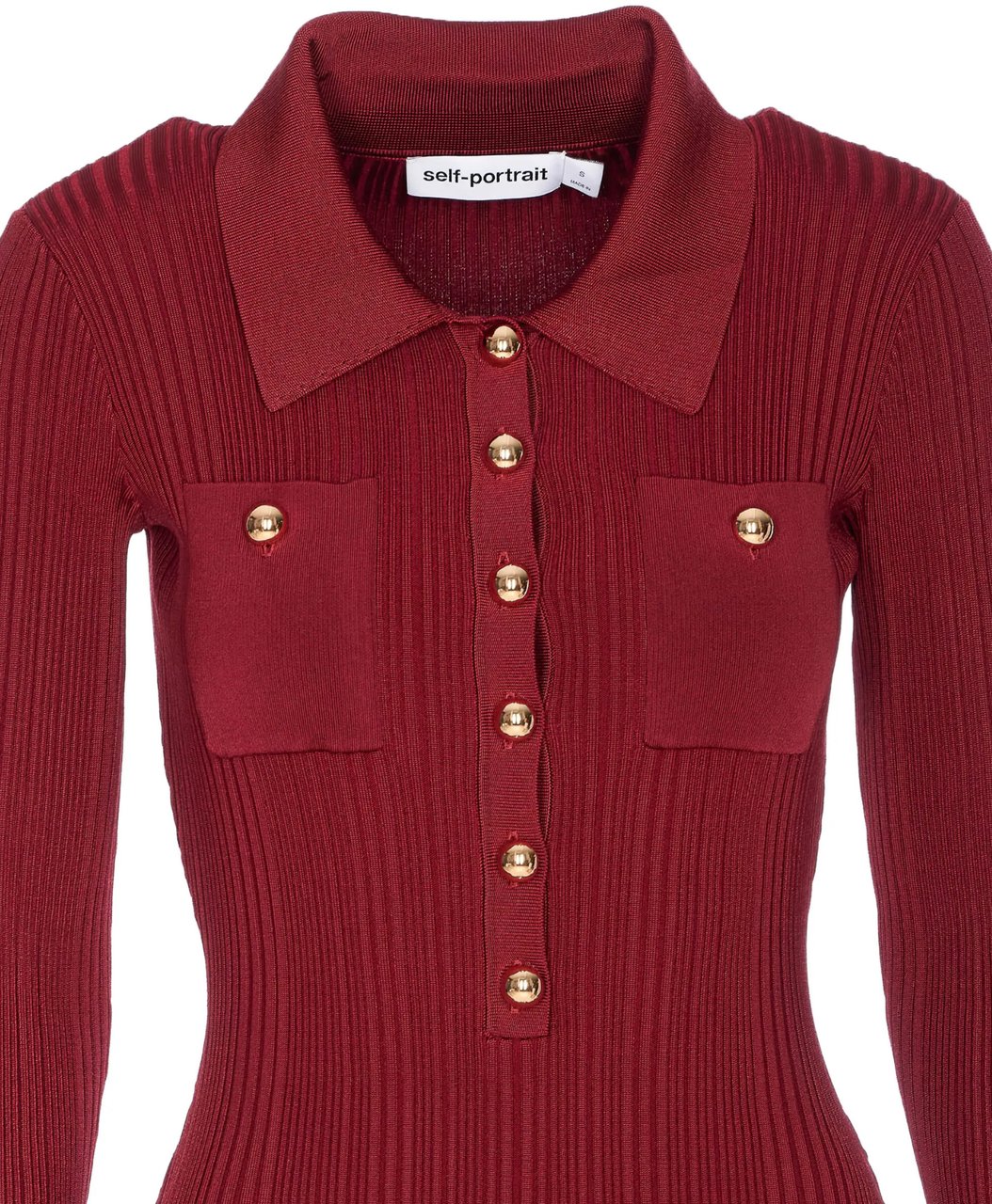 Self-Portrait Dresses Red Rood