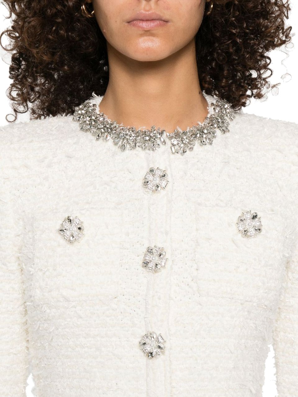 Self-Portrait Sweaters Beige Beige