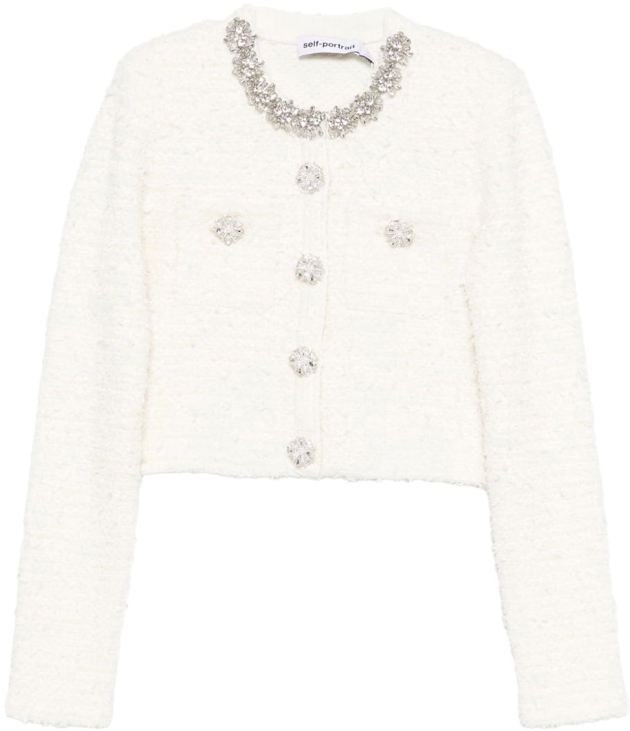 Self-Portrait Sweaters Beige Beige