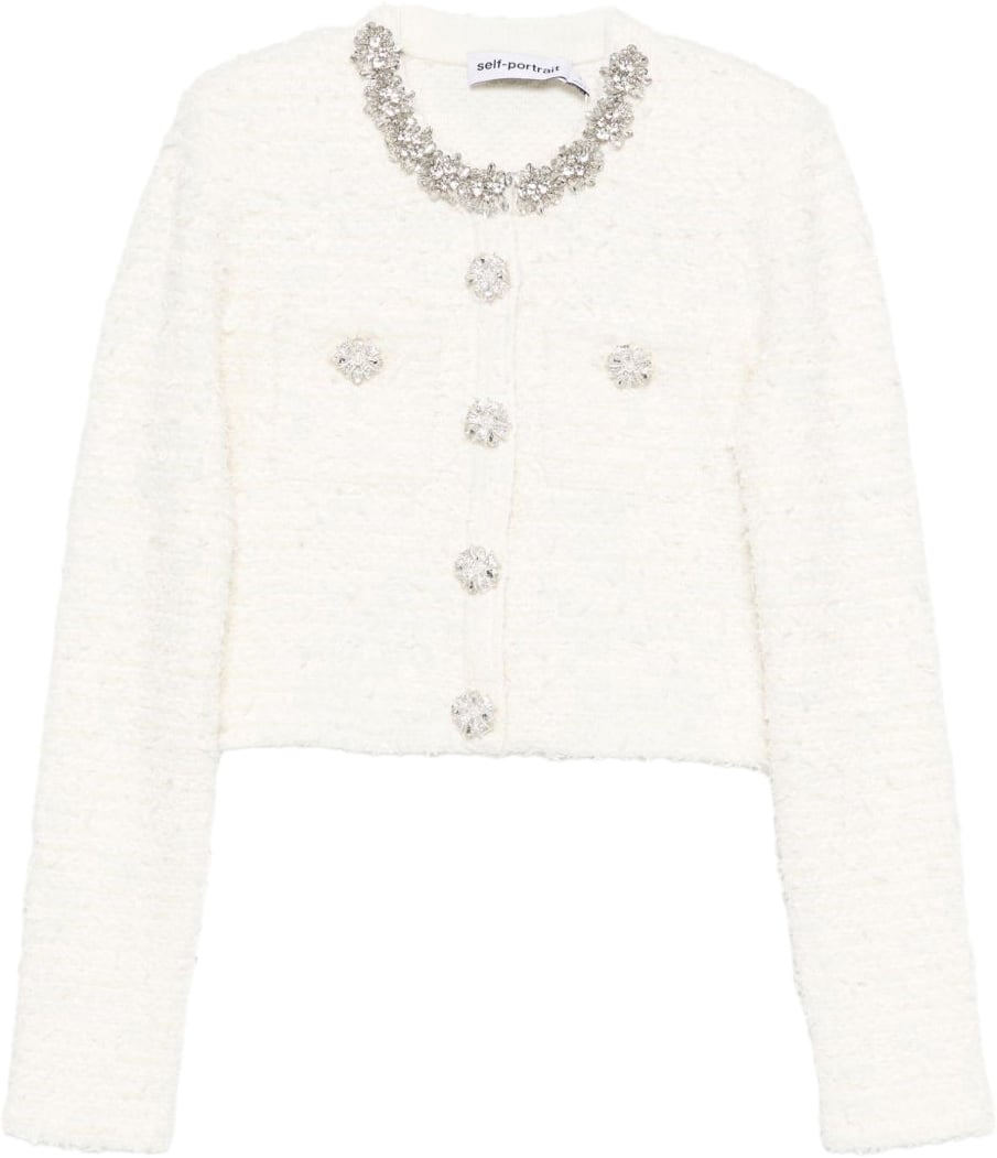 Self-Portrait Sweaters Beige Beige