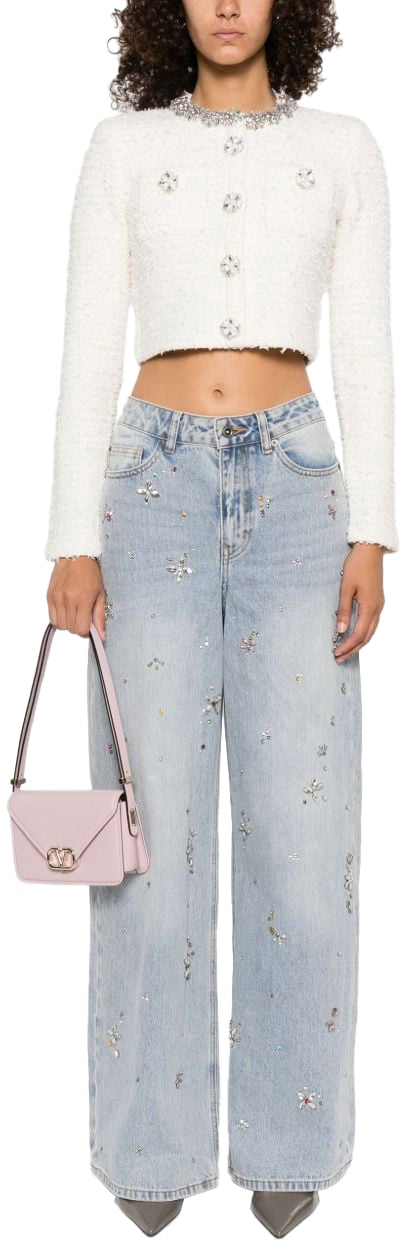 Self-Portrait Sweaters Beige Beige