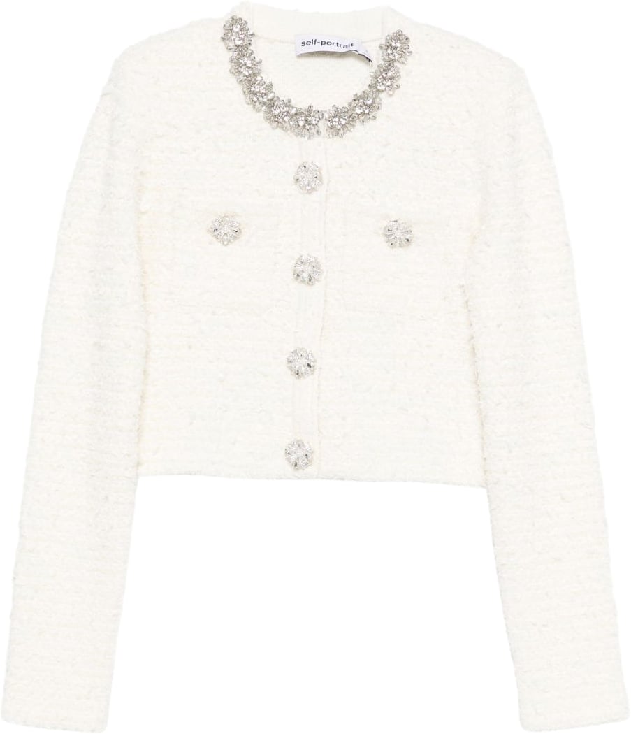 Self-Portrait Sweaters Beige Beige