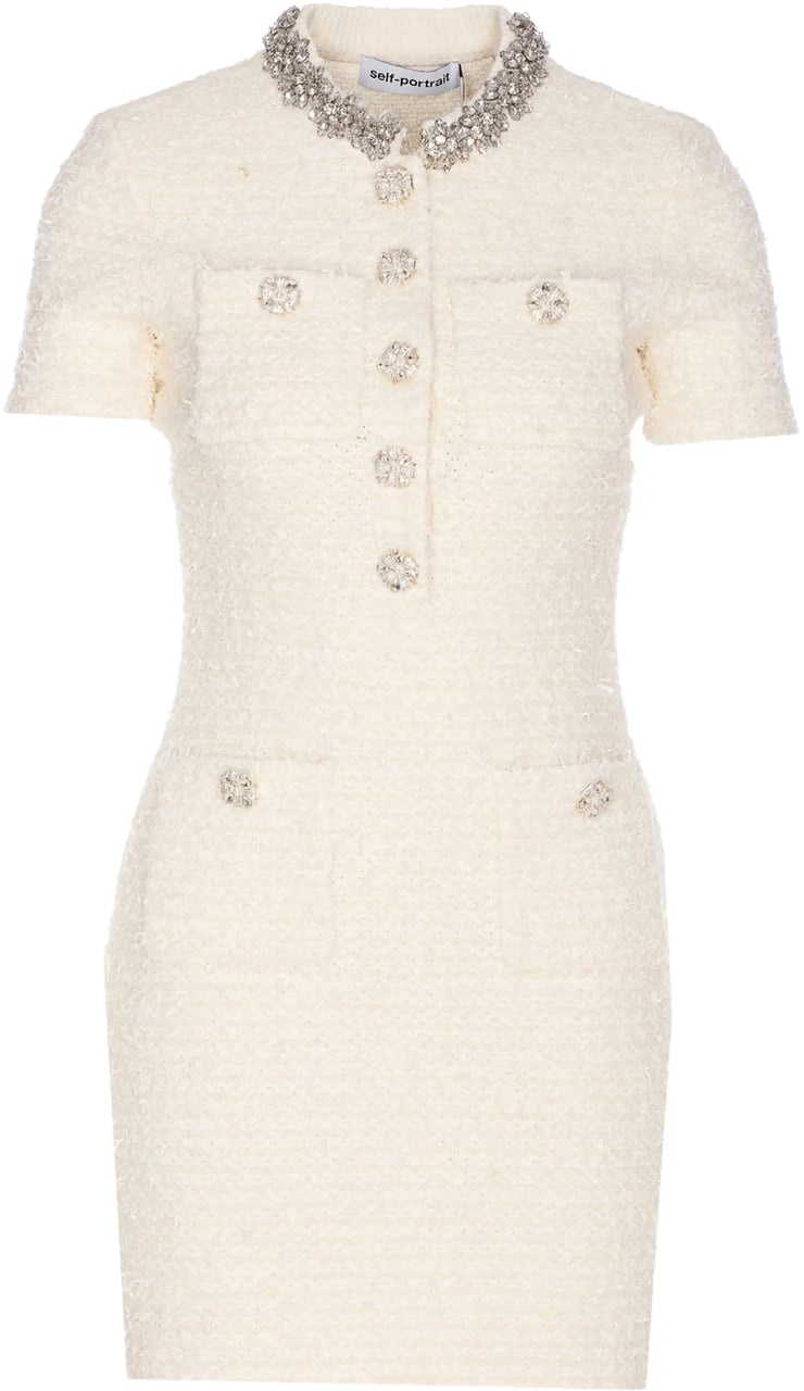 Self-Portrait Dresses White Wit