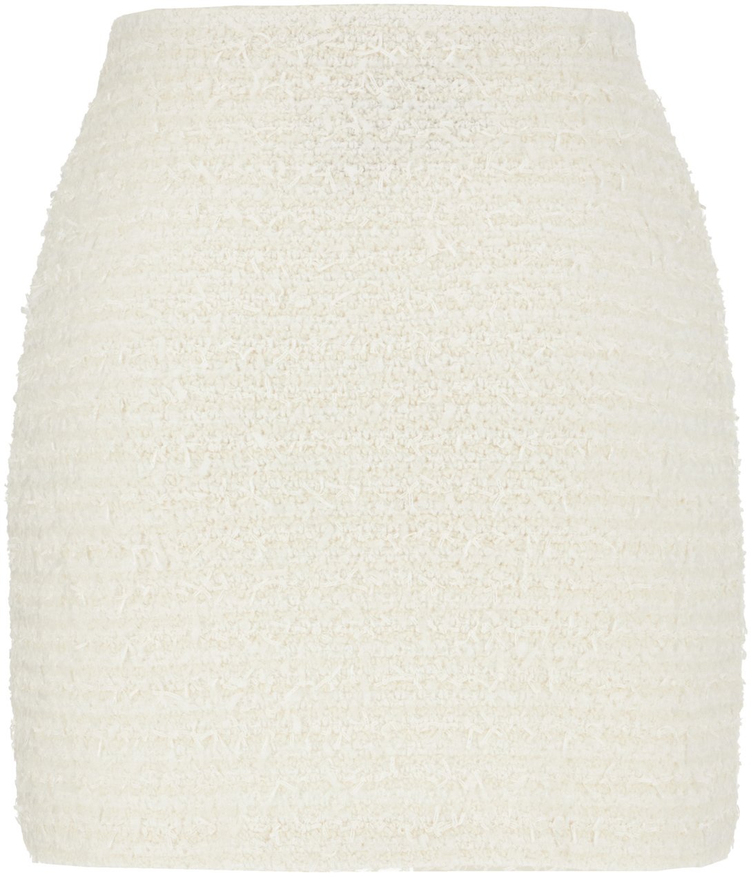 Self-Portrait Self Portrait Ivory stretch cotton blend skirt Neutraal