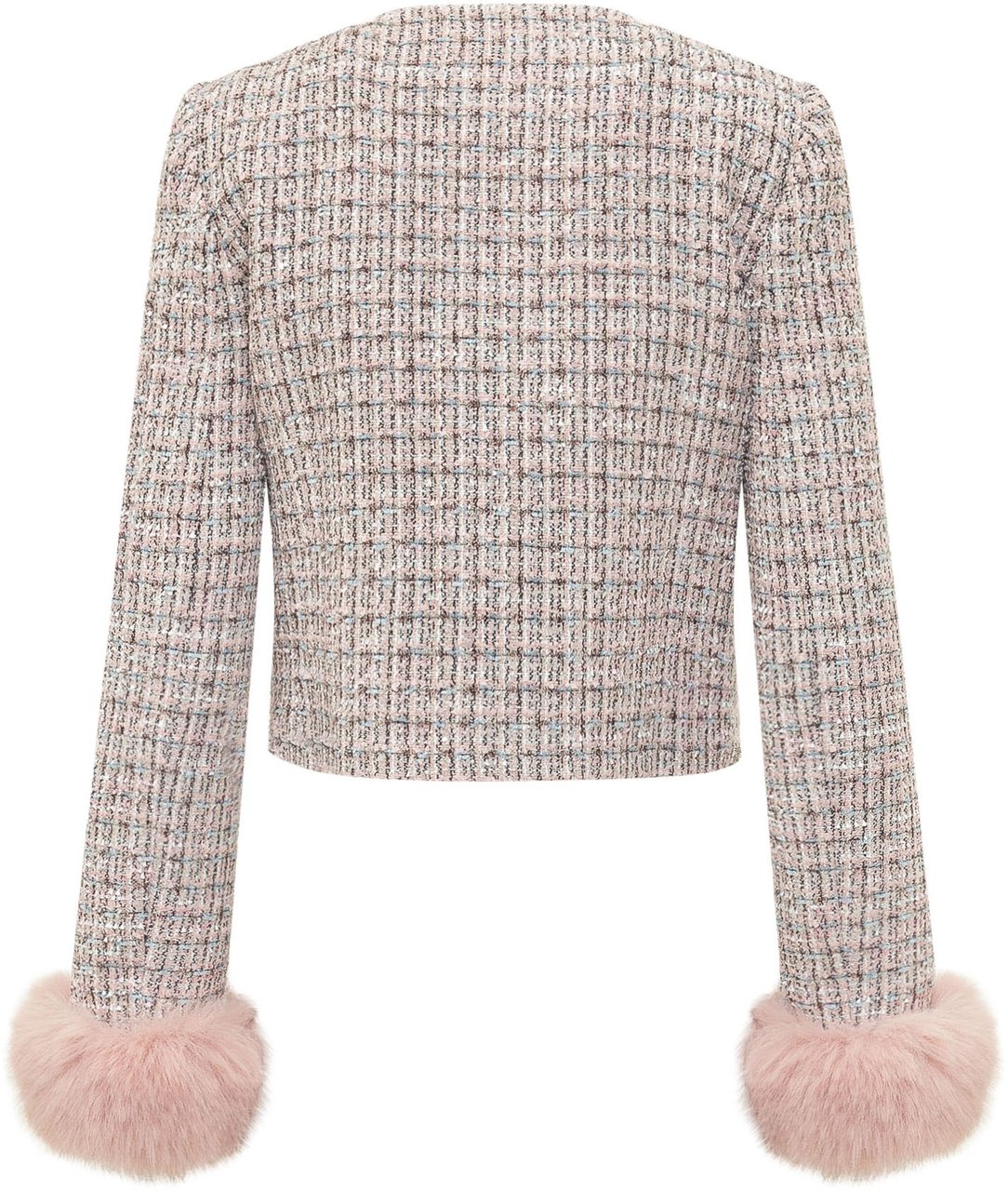 Self-Portrait Cuff Jacket Roze