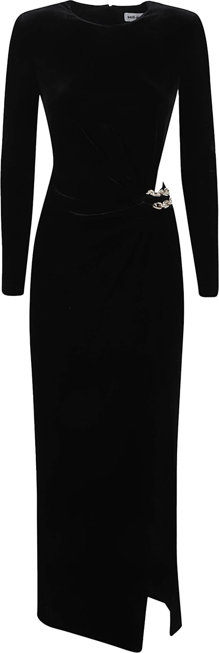 Self-Portrait SELF-PORTRAIT AW25.128M Zwart