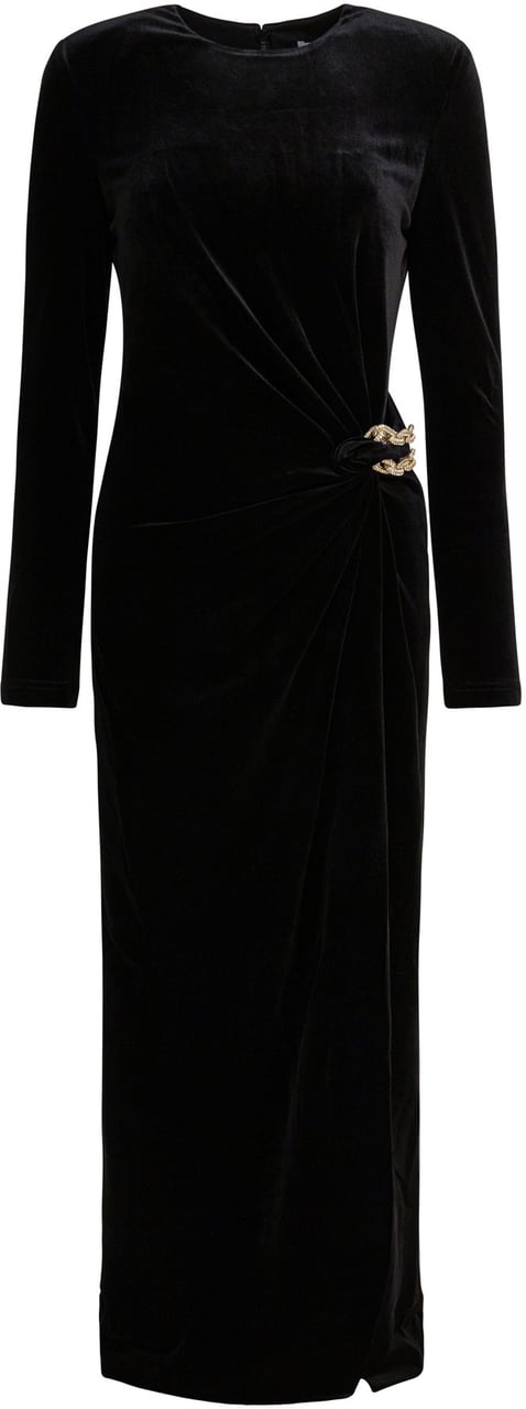 Self-Portrait Embellished midi dress Zwart