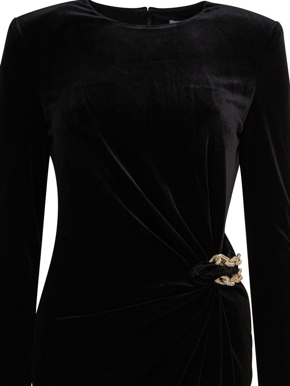 Self-Portrait Embellished midi dress Zwart