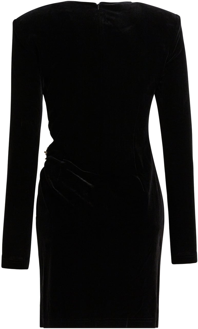 Self-Portrait Embellished short dress Zwart