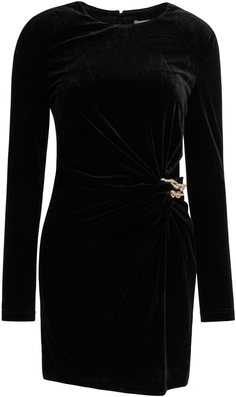 Self-Portrait Embellished short dress Zwart