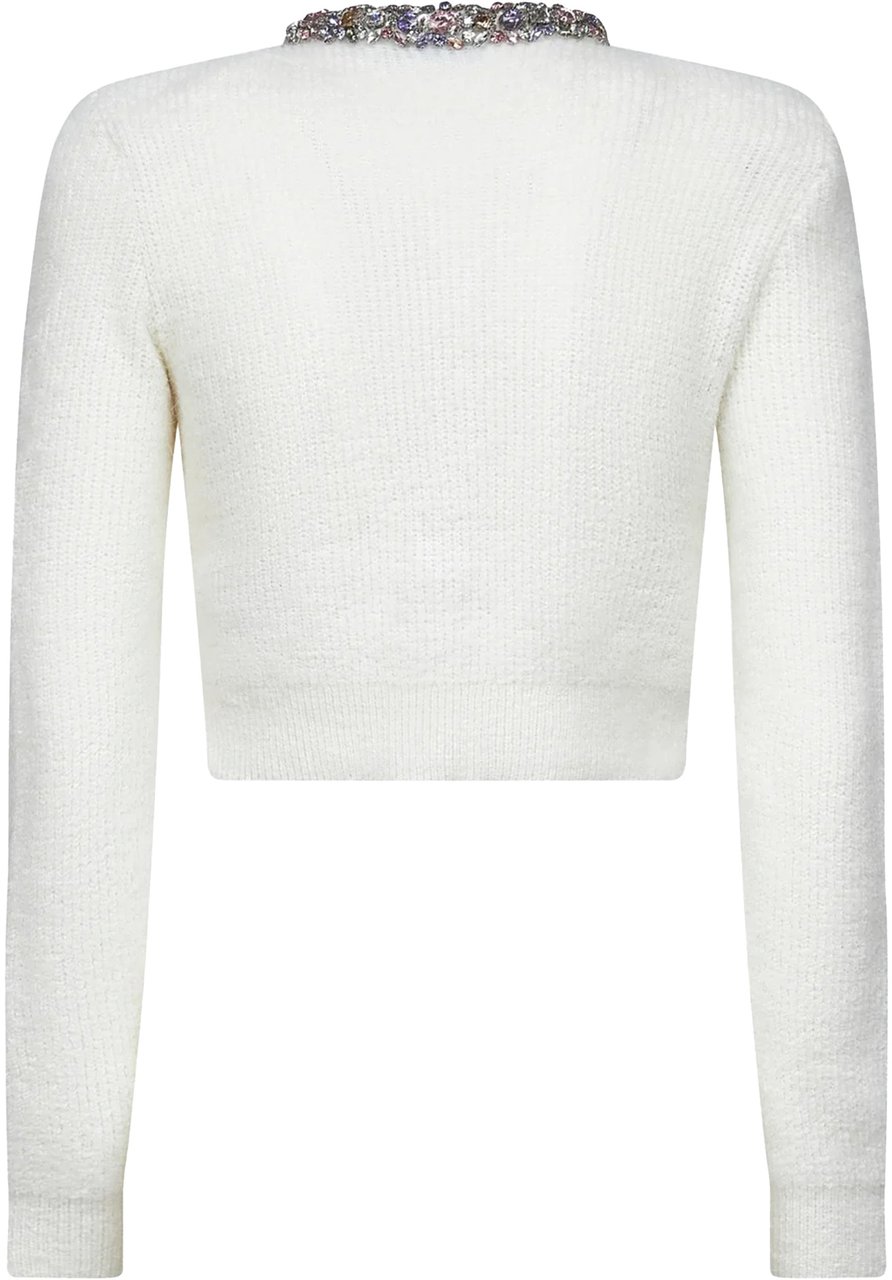 Self-Portrait Sweaters White Wit