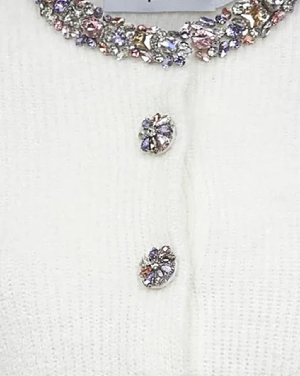 Self-Portrait Sweaters White Wit