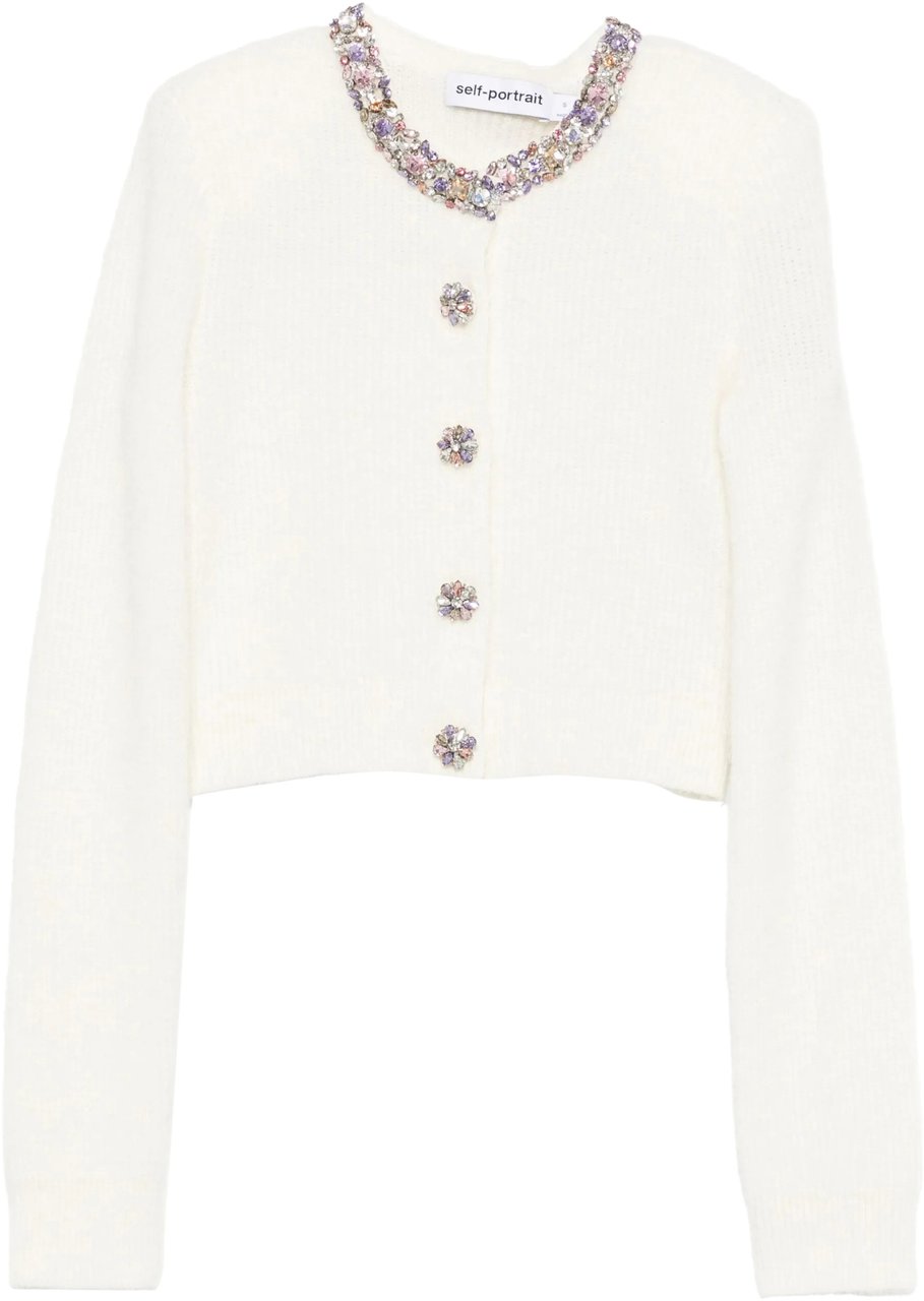 Self-Portrait Sweaters Beige Beige