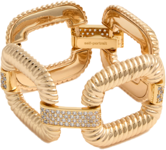 Self-Portrait Bijoux Golden Goud