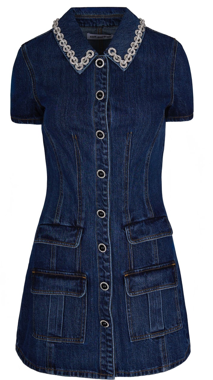 Self-Portrait Dresses Blue Blauw