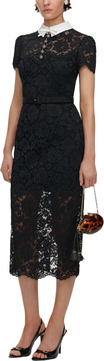 Self-Portrait Dresses Black Zwart