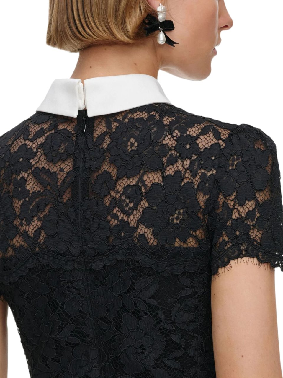 Self-Portrait Dresses Black Zwart