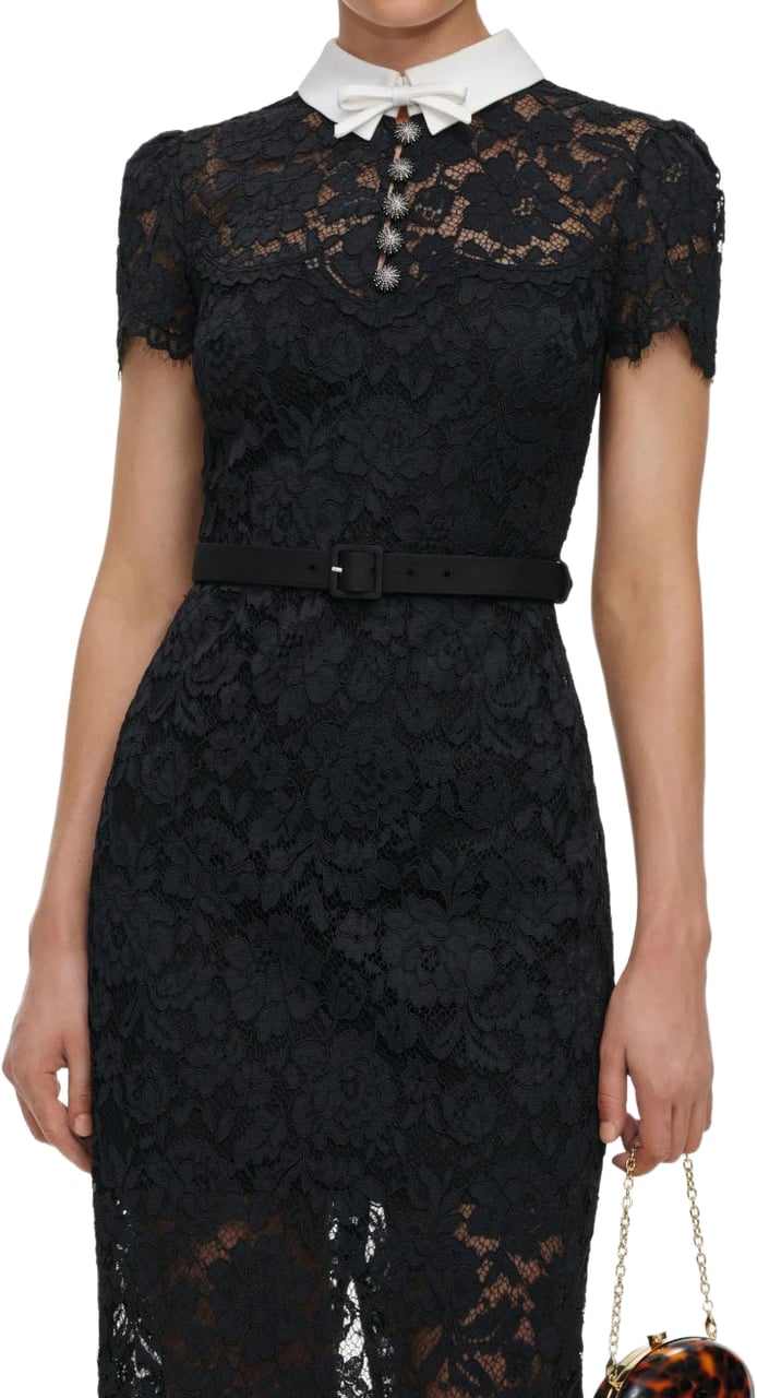 Self-Portrait Dresses Black Zwart