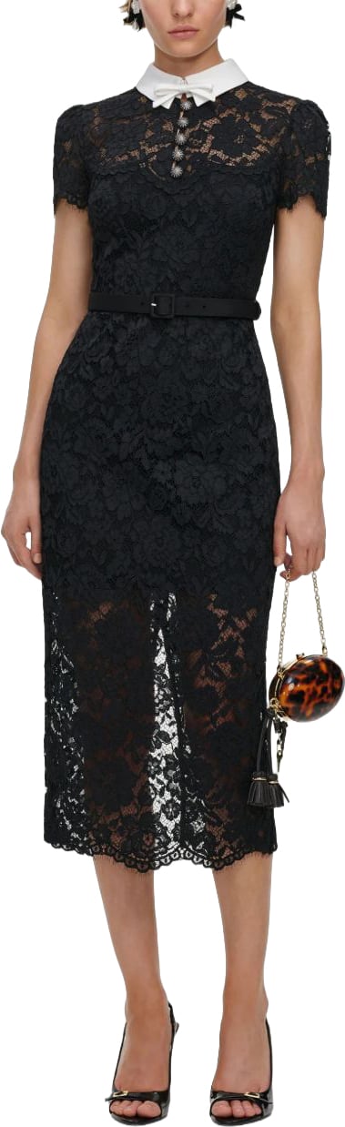 Self-Portrait Dresses Black Zwart