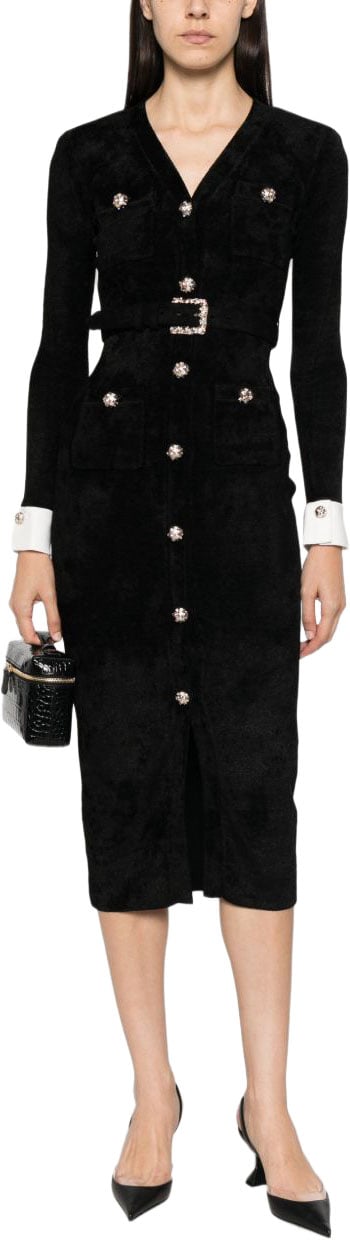 Self-Portrait Dresses Black Zwart