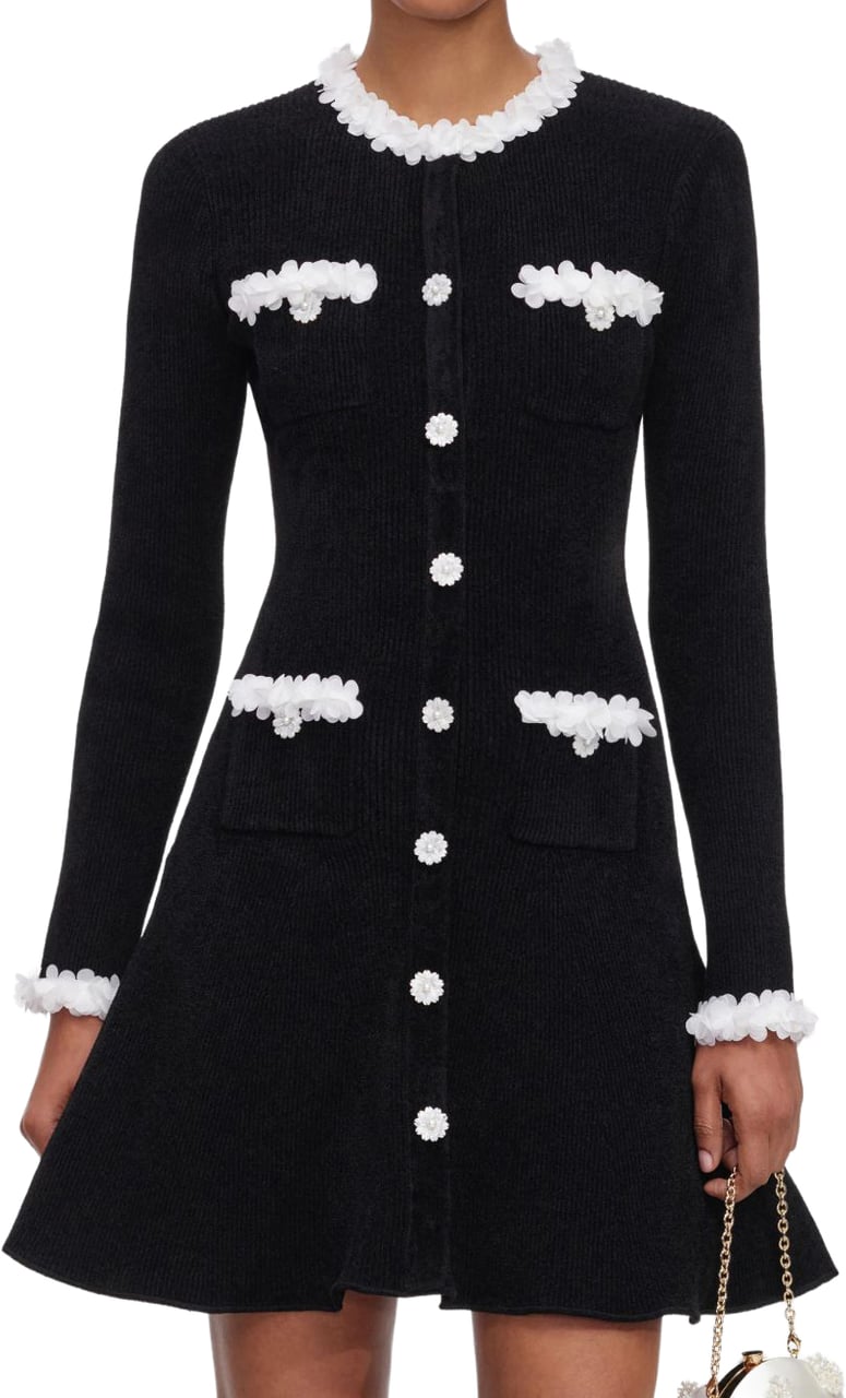 Self-Portrait Dresses Black Zwart