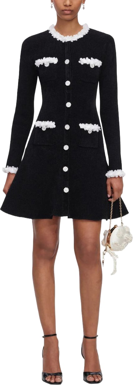 Self-Portrait Dresses Black Zwart