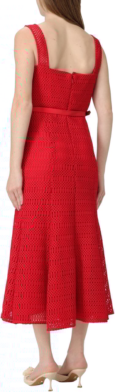 Self-Portrait Dresses Red Rood