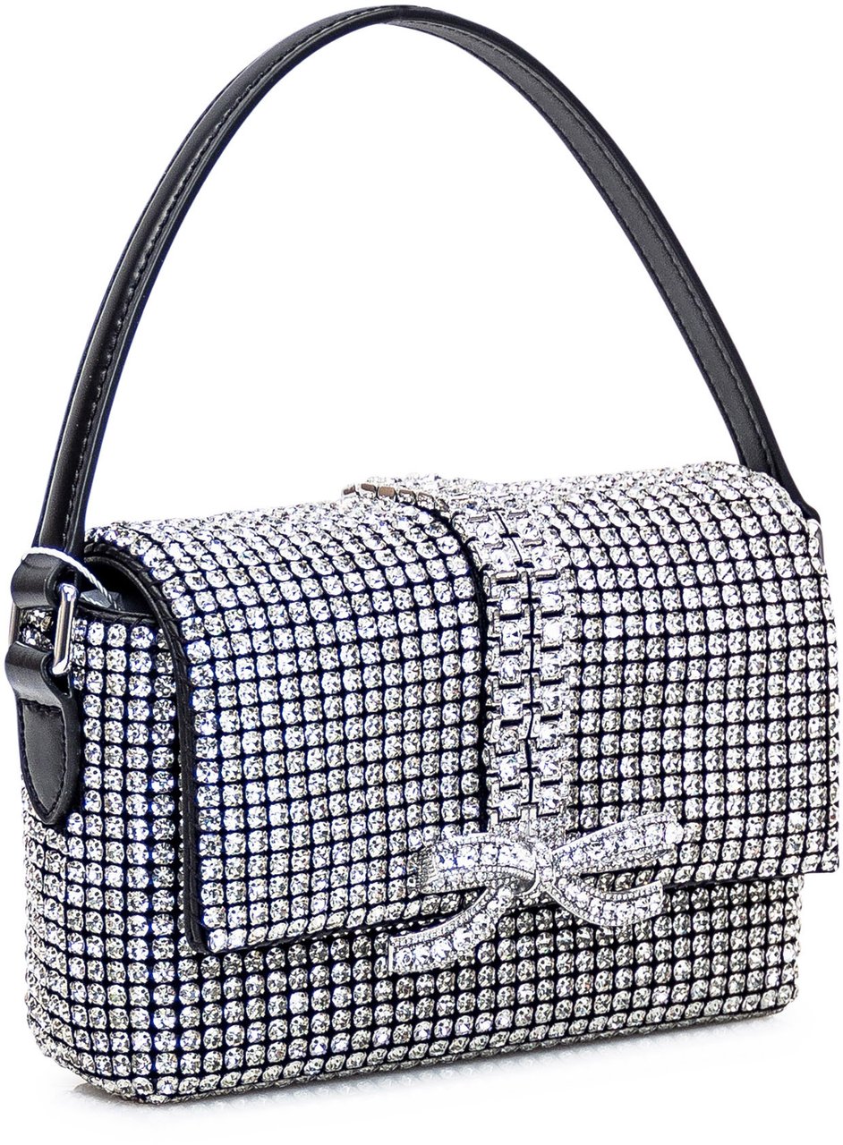 Self-Portrait Borsa a Mano Chainmail Zilver